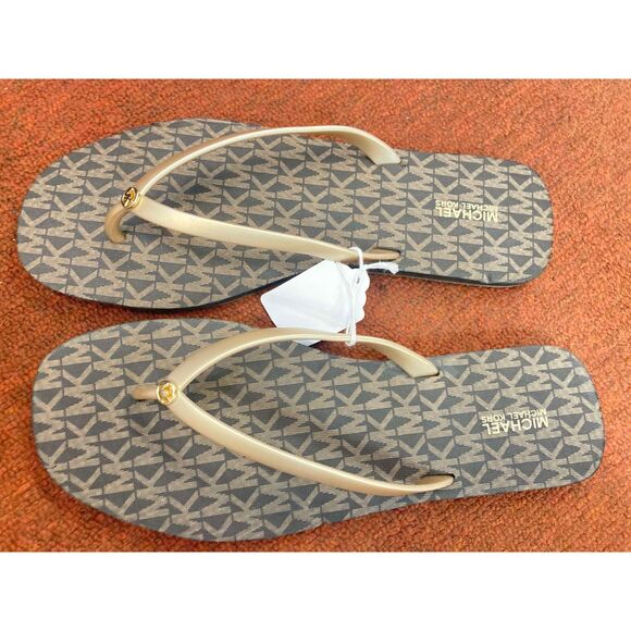 COPY - New Size 9/10 Michael Kors Jinx Women's Flip Flops - Picture 2 of 3